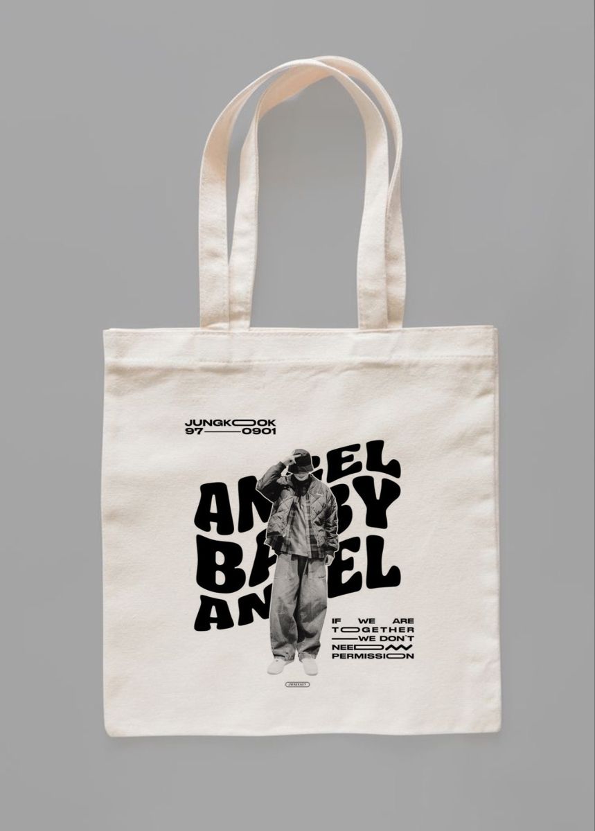 Graphic Printed Tote Bag