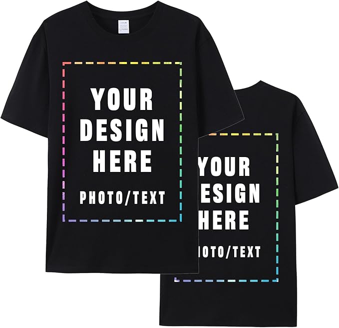Custom add your design Back, Tshirt, Sweatshirt, Hoodie