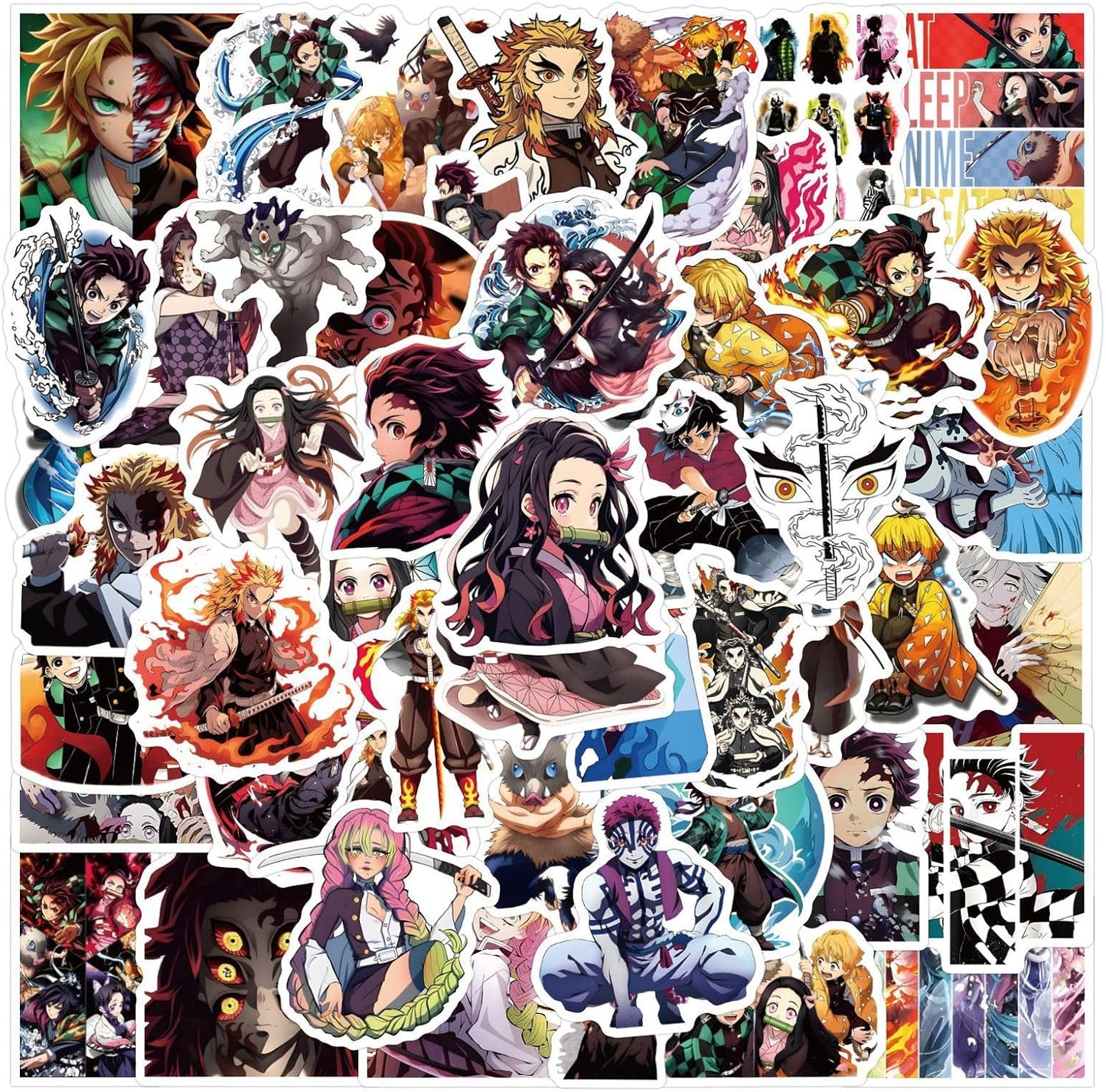 Demon Slayer Stickers Pack, 30pcs