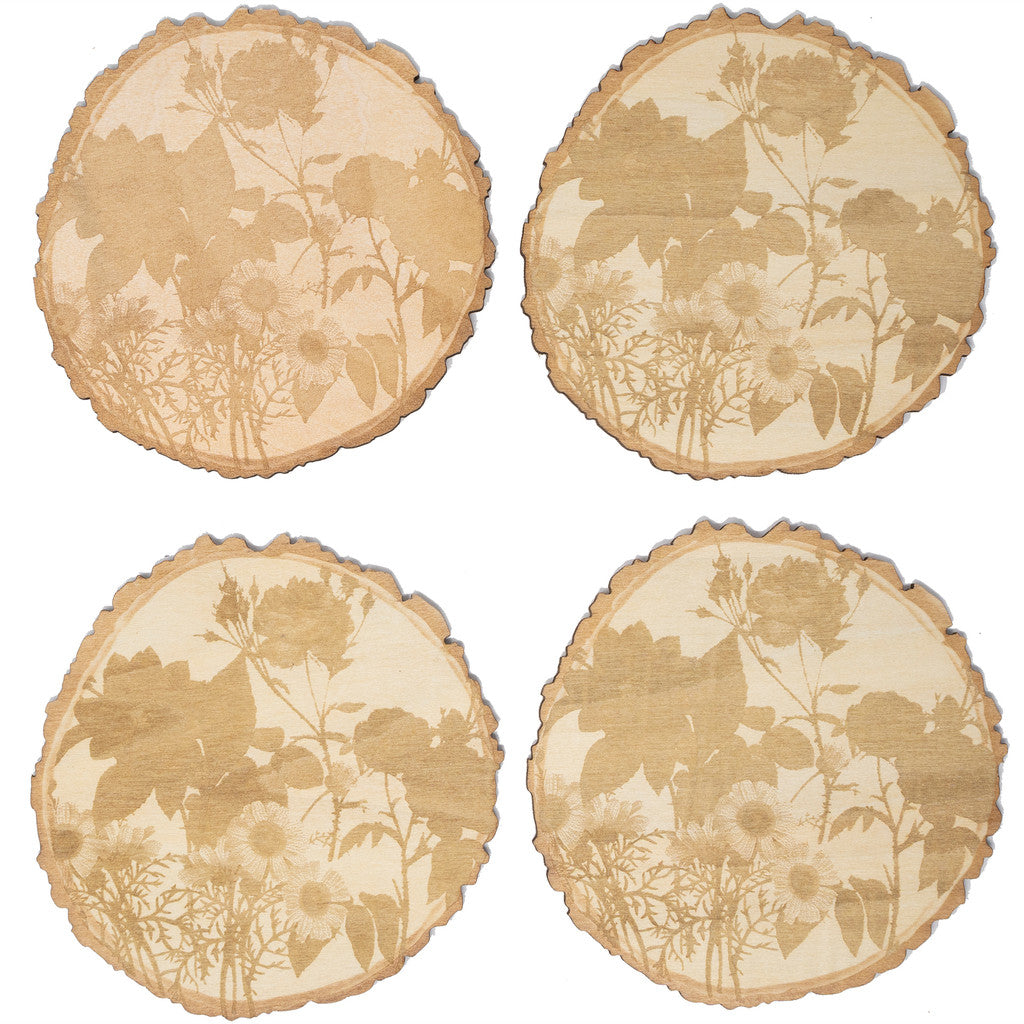 Wood Coasters: Tree Slice